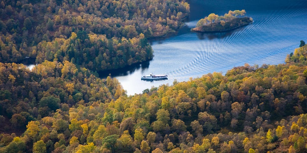 loch lomond the trossachs national park, stirling, scotland, united kingdom, europe