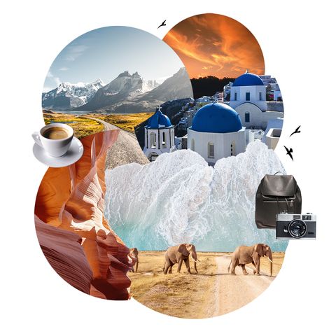 Tourism, Illustration, Stock photography, Travel, World, Landscape, Winter, Graphics, 