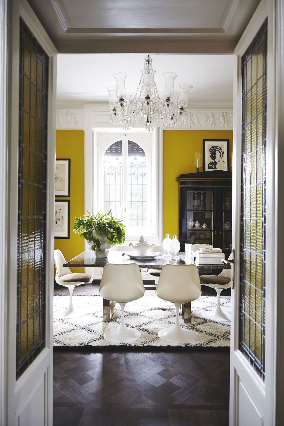 Room, White, Interior design, Furniture, Yellow, Property, Green, Building, Home, House, 