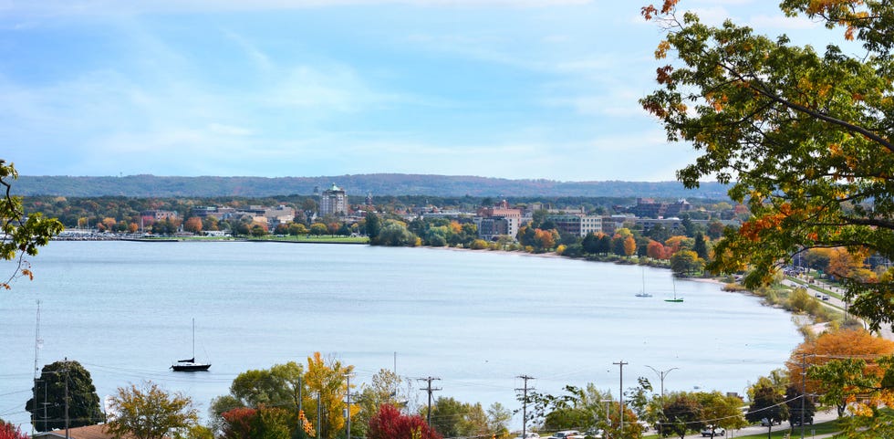 traverse city, michigan and the grand traverse west bay