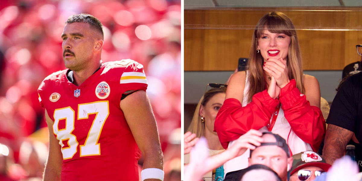 Travis Kelce addresses 'hilarious' Taylor Swift rumors