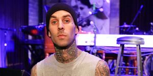 travis barker's "give the drummer some" press day