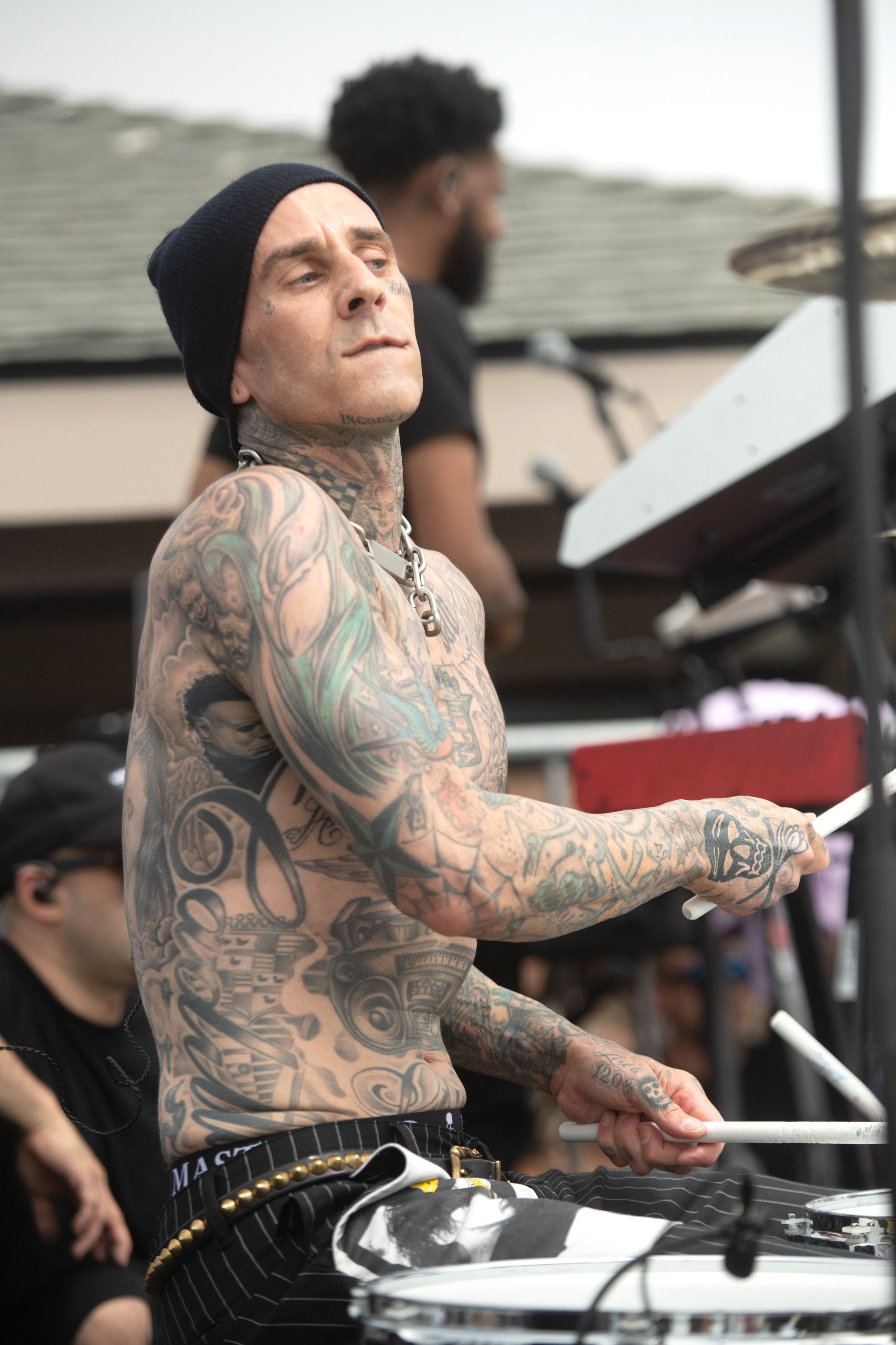Travis Barker Talks Tattoos and Pain  GQ