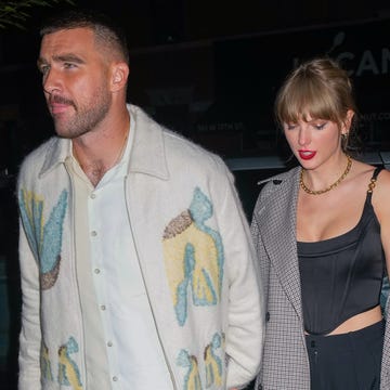 travis kelce and taylor swift on october 15, 2023