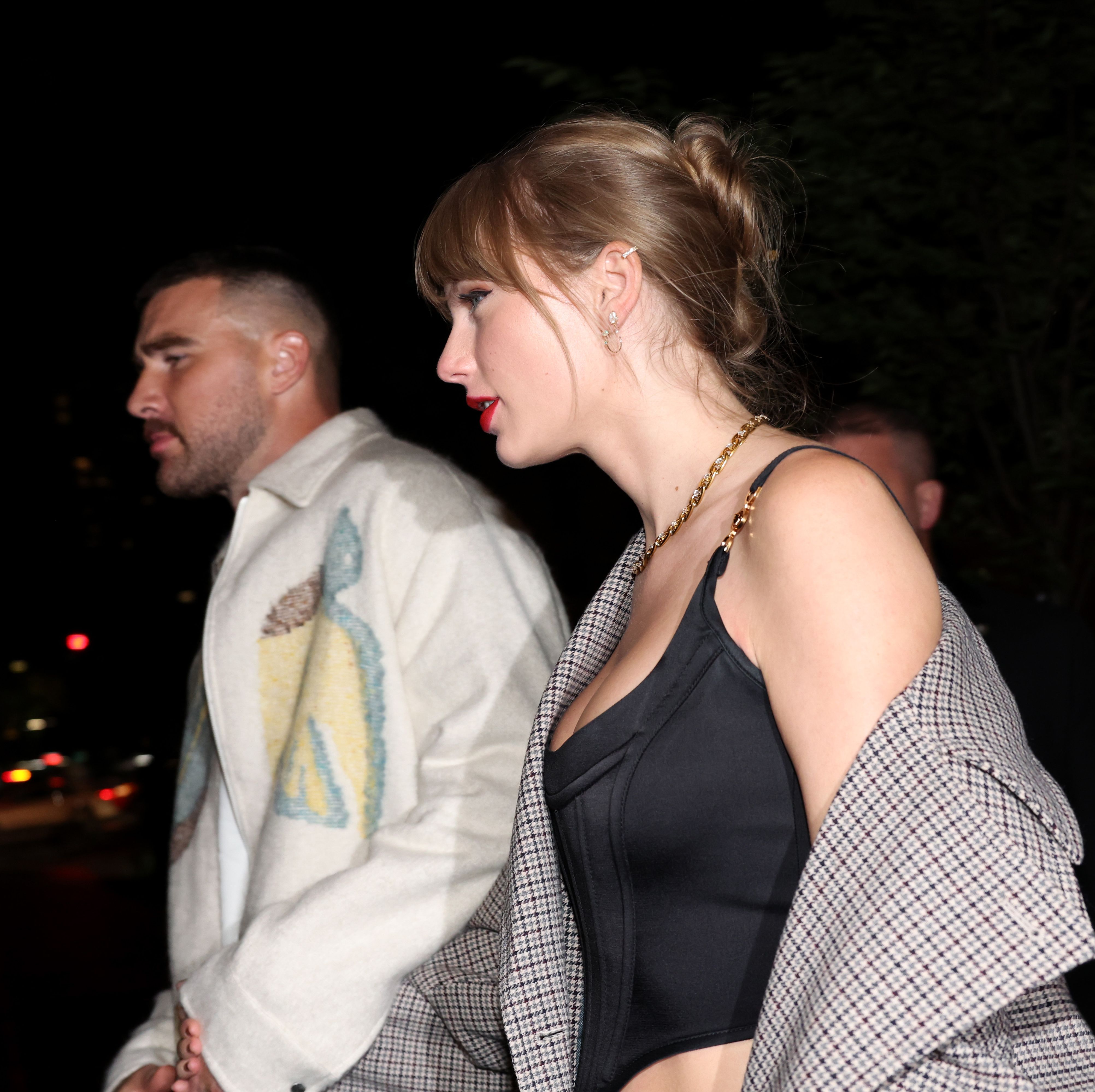Taylor Swift and Travis Kelce Are 'Concerned' About Safety Given Their High-Profile Romance