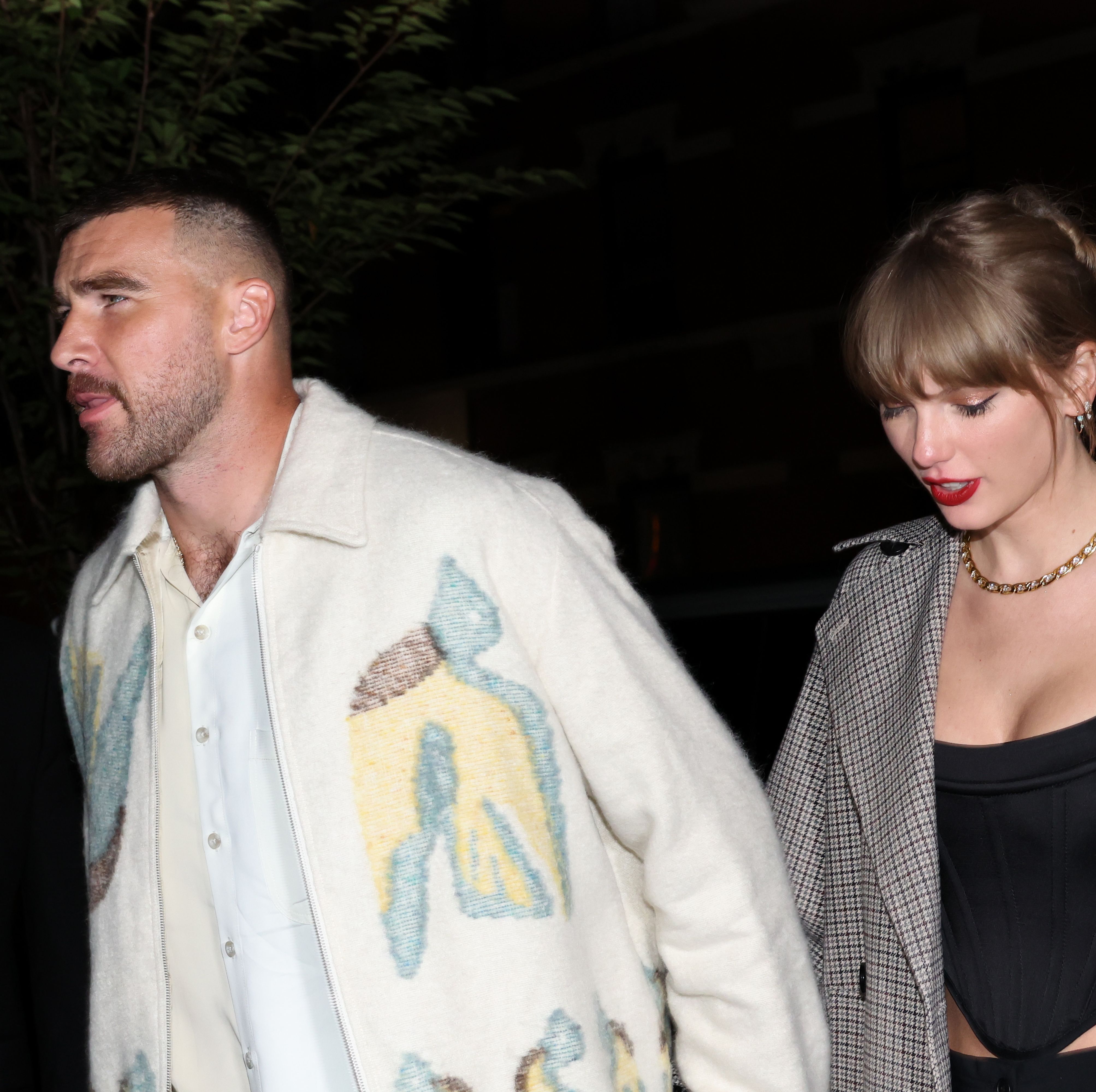 Travis Kelce Is Sparing No Expense For Taylor Swift's Birthday With Endless Chicken Tenders & Bottomless Cosmos