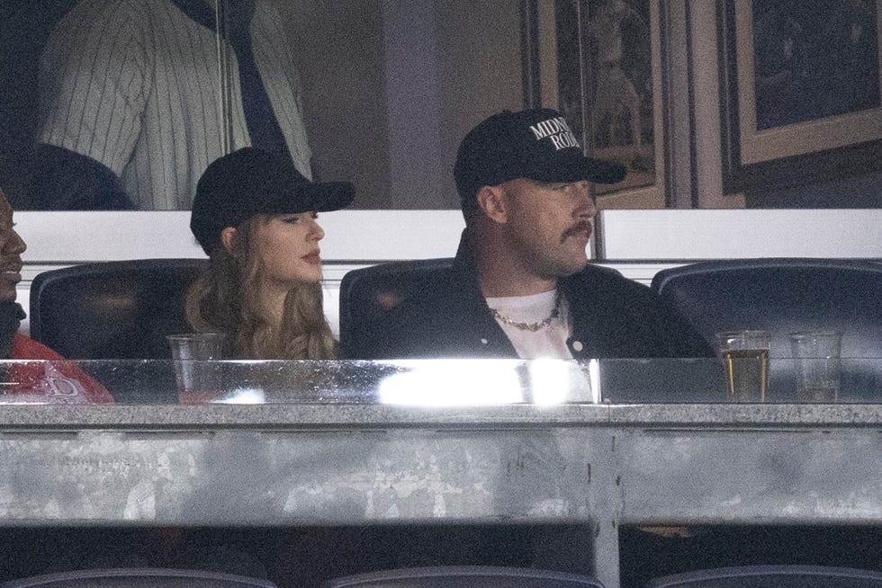 Taylor Swift and Travis Kelce attend Alcs Game 1 at Yankee Stadium