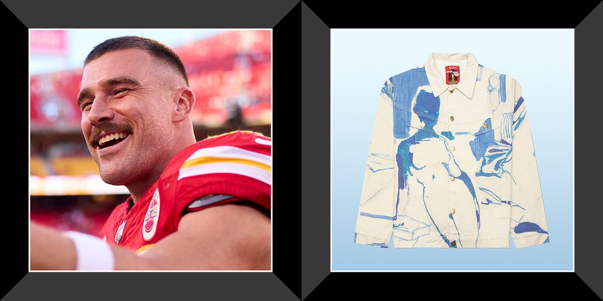 Where to Buy the '1989' Jacket Travis Kelce Wore With Taylor Swift