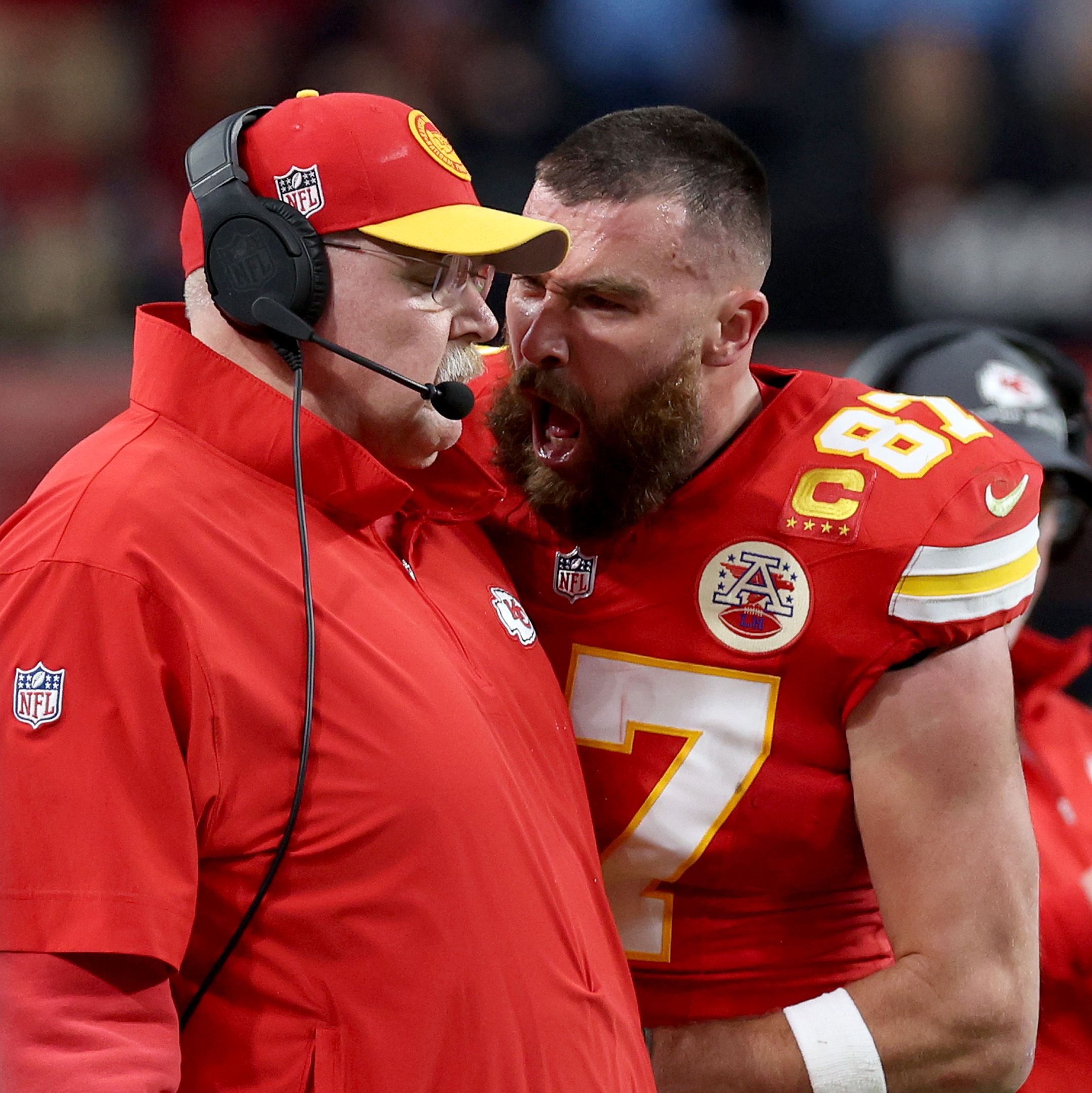 Jason Kelce Calls Out Travis Kelce for Shoving Andy Reid: 
