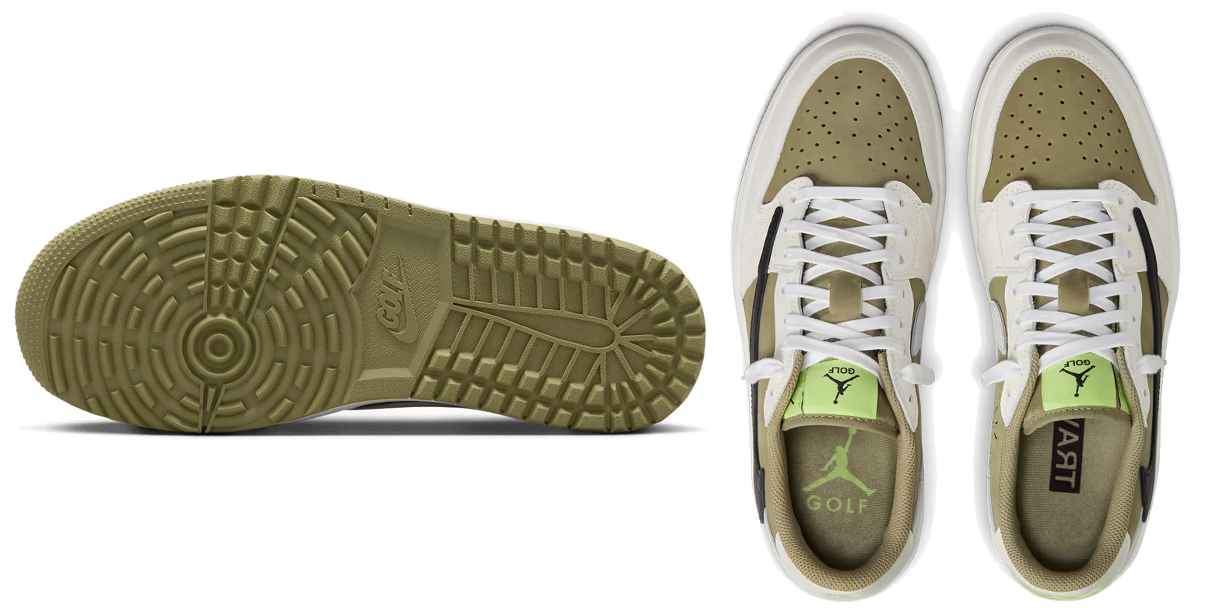 How to Buy the Travis Scott x Air Jordan 1 Low Golf 'Neutral Olive