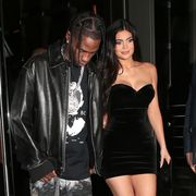 kylie jenner and travis scott in london on august 4, 2022