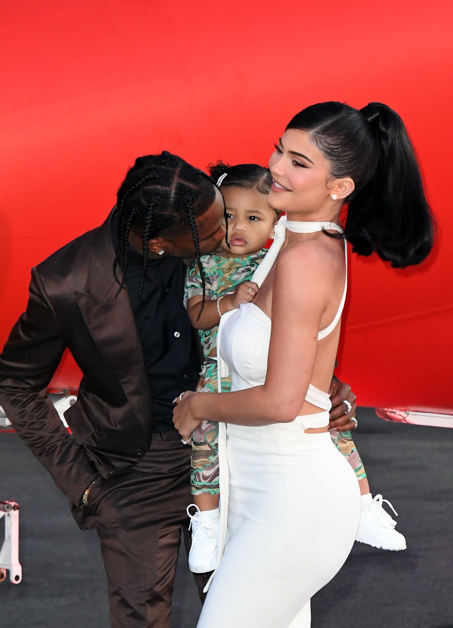 Kylie Jenner, Stormi, & Travis Scott Attend Documentary Premiere