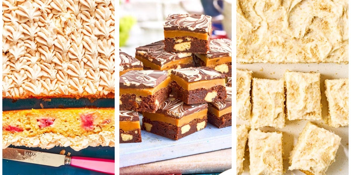 three types of desserts displayed side by side three types of desserts displayed side by side