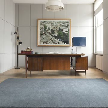 ‘Wooster’ and ‘Keepers Red’ rugs, both by Farrow & Ball, £330 per square metre, T he Rug Company (therugcompany.com)
