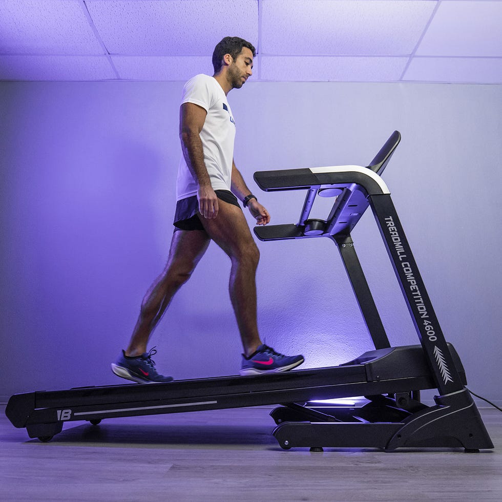 treadmill being used for exercise