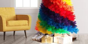 treetopia rainbow christmas tree
