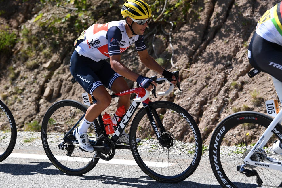 orcieres, france   september 01 richie porte of australia and team trek   segafredo  during the 107th tour de france 2020, stage 4 a 160,5km stage from sisteron to orcieres merlette 1825m  tdf2020  letour  on september 01, 2020 in orcieres, france photo by tim de waelegetty images