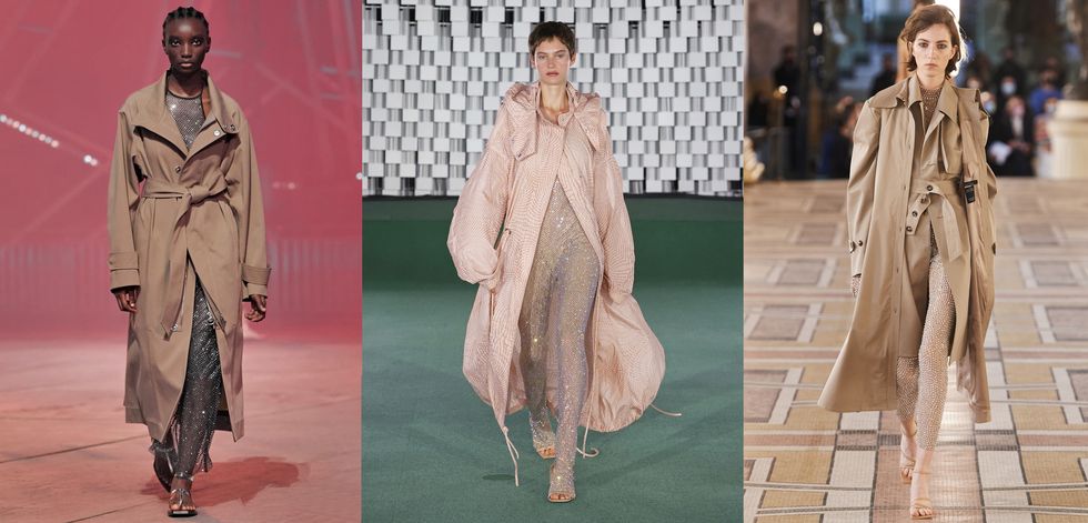 la moda primavera estate 2022 celebra il corpo della donna e dell'uomo, ecco le tendenze viste alla parigi fashion week tra vestiti neri, tutine glitter e top in lycra