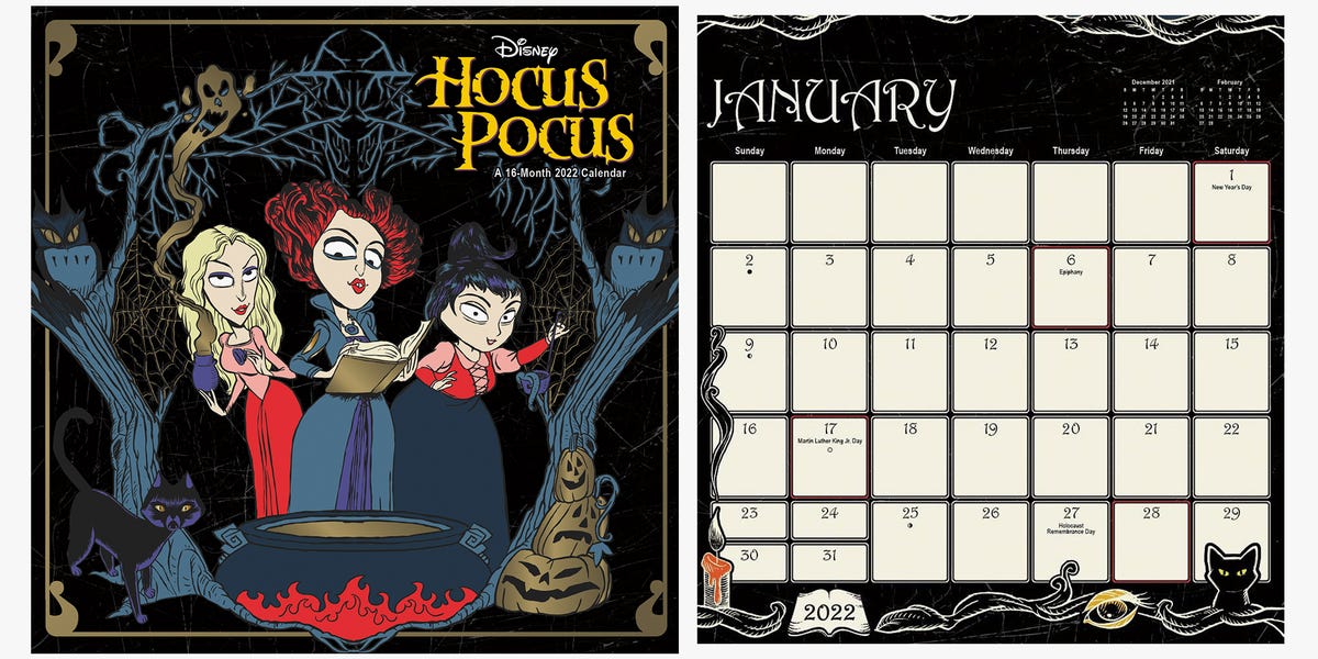 The ‘Hocus Pocus’ 20212022 Calendar Will Have You Reviving the