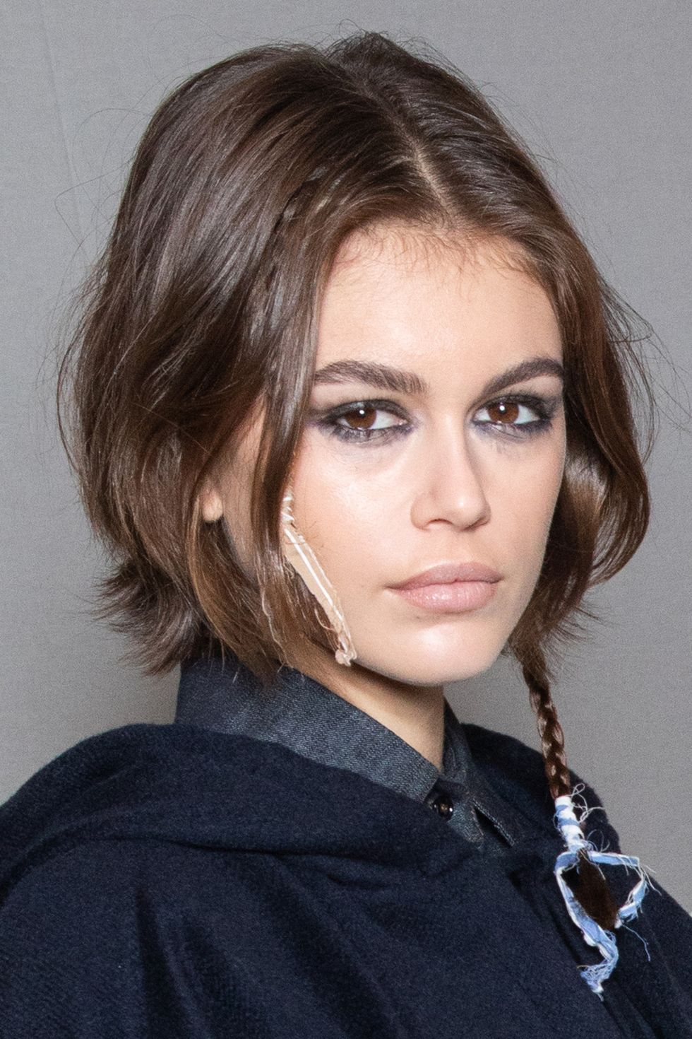 milan, italy   february 20 top model kaia gerber is seen backstage at the max mara fashion show on february 20, 2020 in milan, italy photo by rosdiana ciaravologetty images