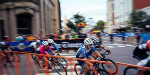 female cyclists compete at electric city cycling classic in scanton, pa in 2019