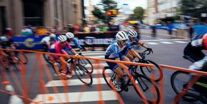 female cyclists compete at electric city cycling classic in scanton, pa in 2019