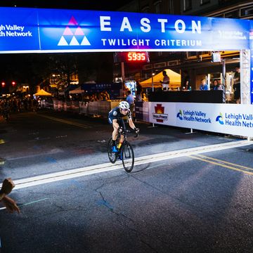 easton twilight criterium finish line