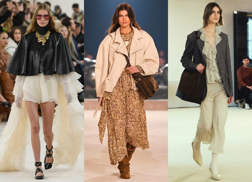 models wearing boho looks