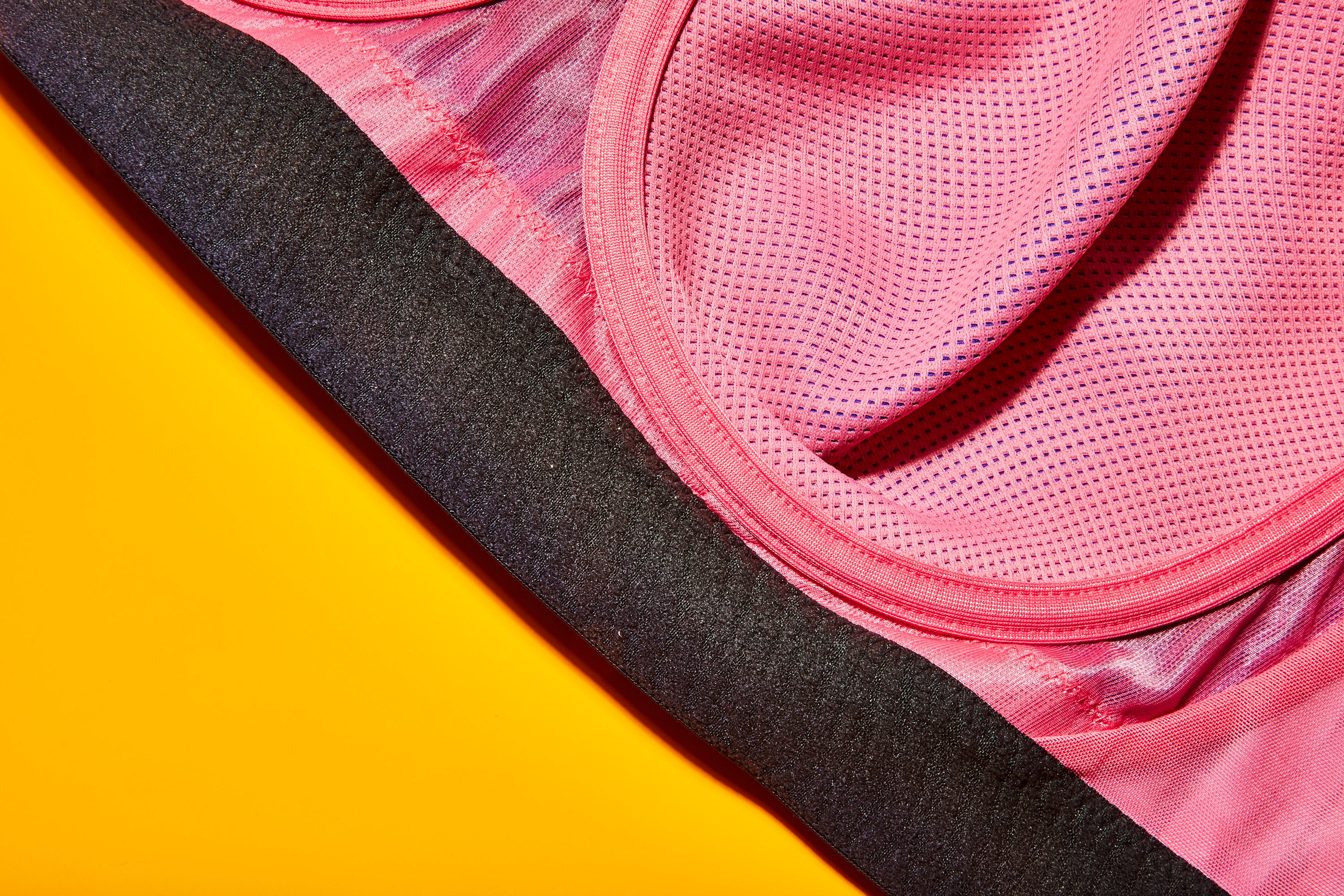 Pink, Red, Magenta, Orange, Violet, Jersey, Textile, Shoulder, Sportswear, Zipper, 