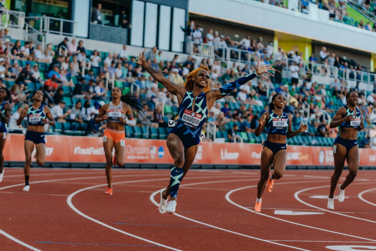 Sha’Carri Richardson Wins the Women’s 100 Meters at the Olympic Track and  Field Trials