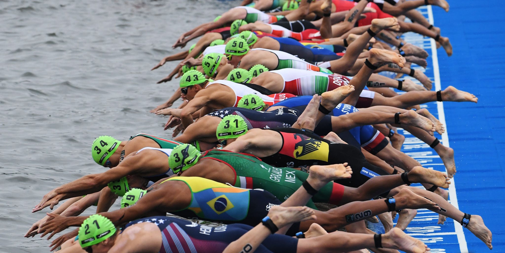 Gorro de Natacio Olimpico - SWIM INTERNATIONAL