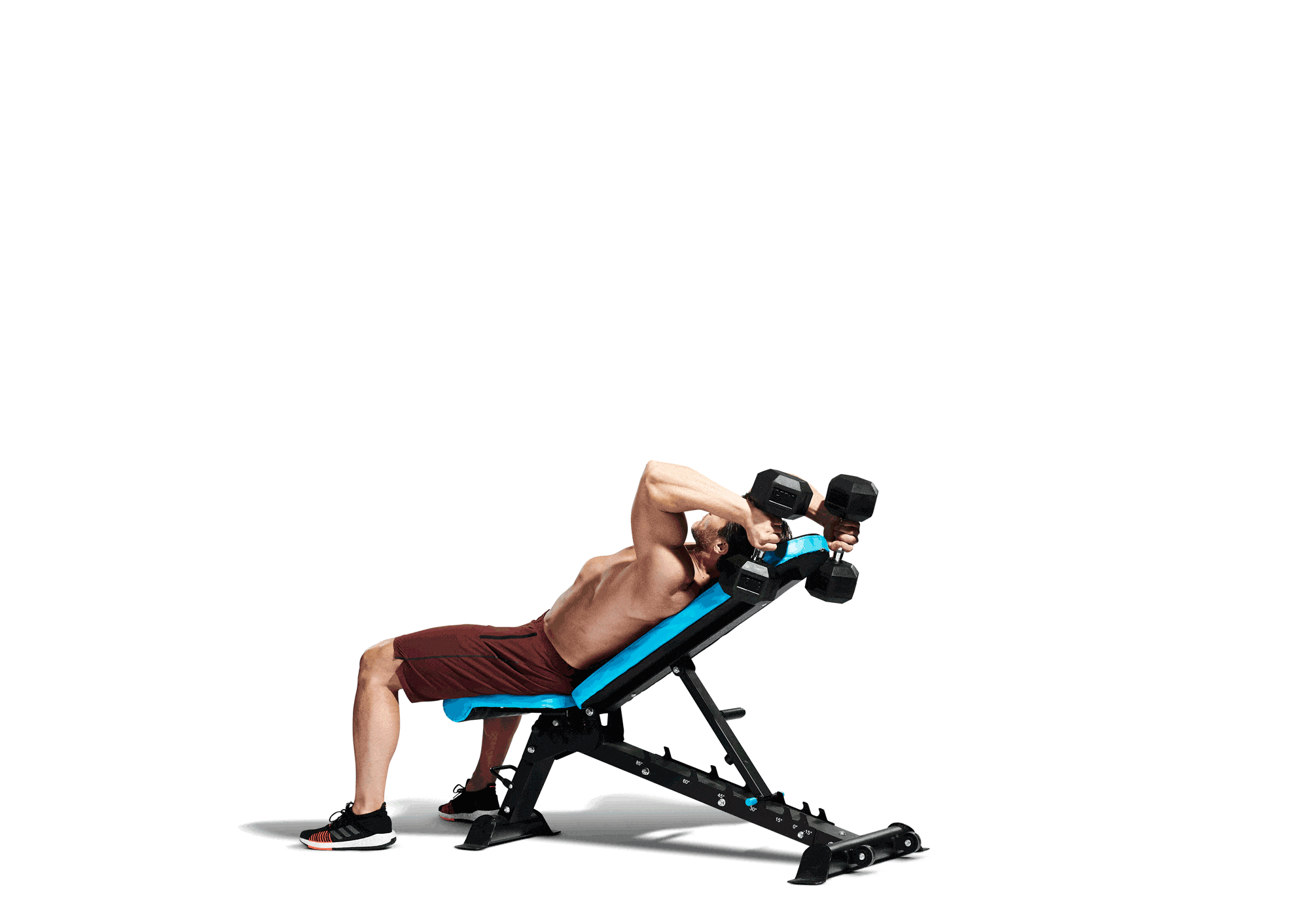 Arm Workout Set Men Dumbbell Barbell Stock Illustration 1428180818