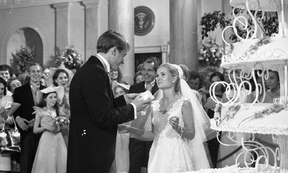 A Look Back at Several of the 19 Historic White House Weddings - Over The  Moon