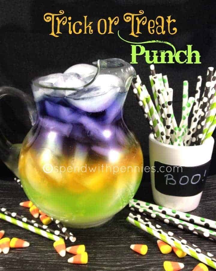 trick or treat halloween punch