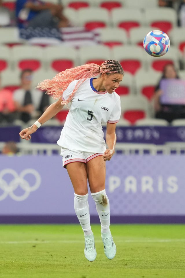 united states v zambia women's football olympic games paris 2024 day 1