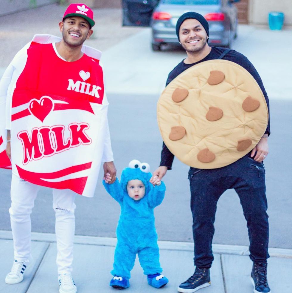 cookie monster trio costume