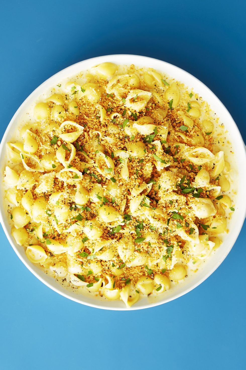 triple cheese skillet shells