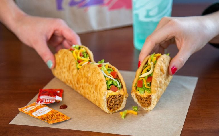 Taco Bell Is Testing A 'Triplelupa' - Taco Bell Test Items February 2019