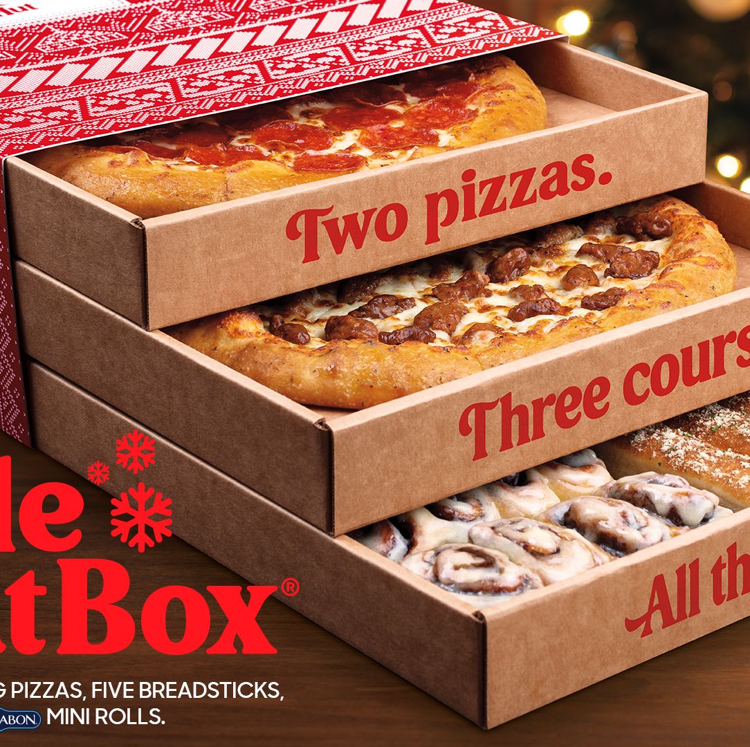 Pizza Hut is selling a triple-decker pizza box