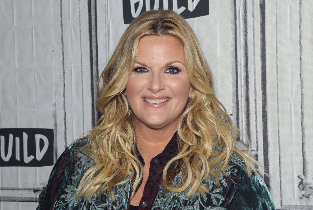 Trisha Yearwood Stuns in a Low-Cut Hot Pink Sweater in New Photo