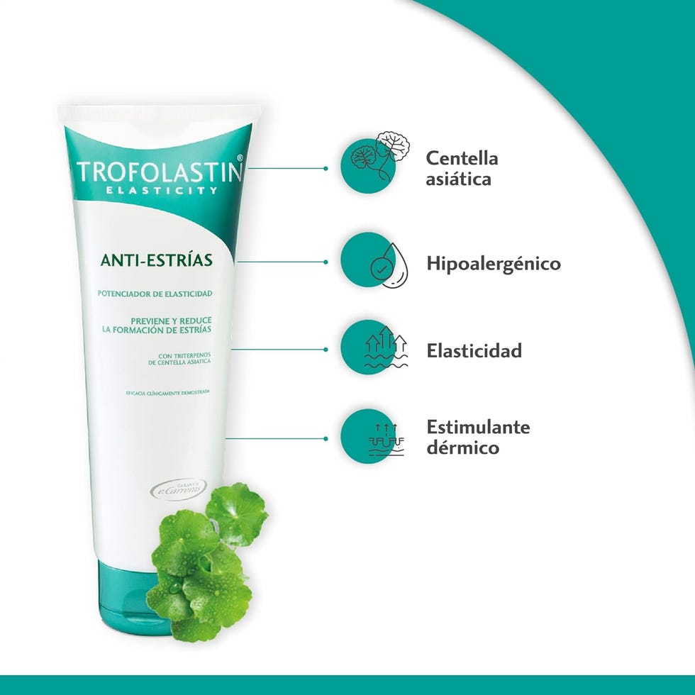 crema antiestrias de centella asiatica