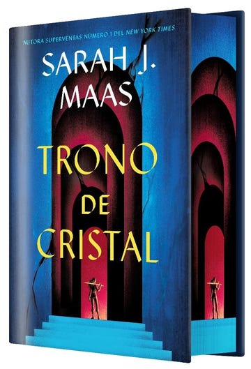 libro trono de cristal portada