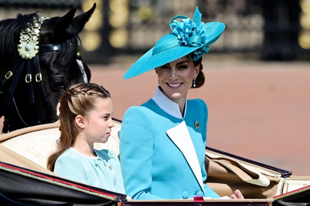 kate middleton y princesa charlotte