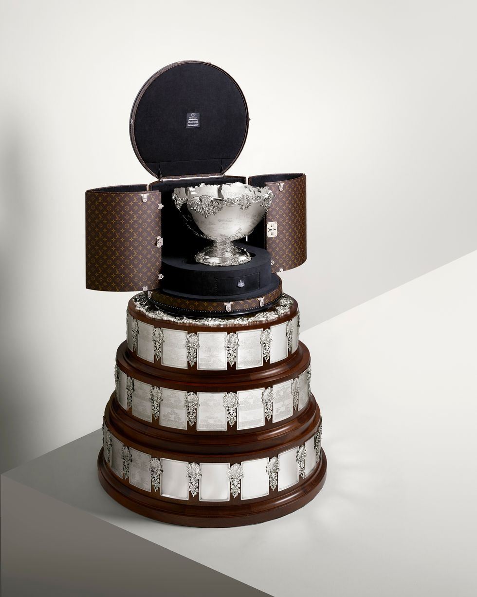 Baúl "Trophy Travel" para la Copa Davis, de Louis Vuitton