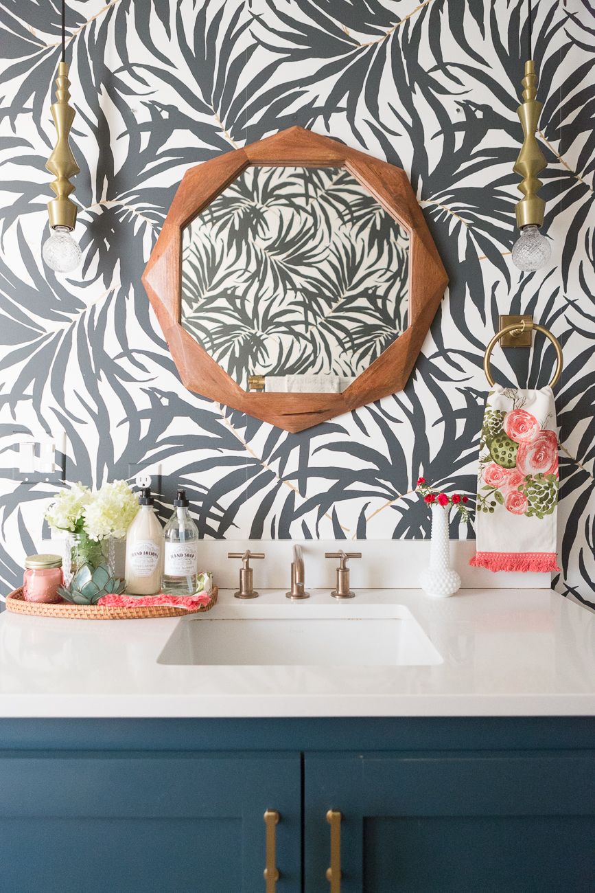 Wallpapered Bathrooms Why Everyone is Obsessed  Wallsauce UK