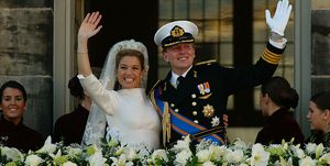 de bruiloft van maxima zorreguieta en willem alexander in 2002