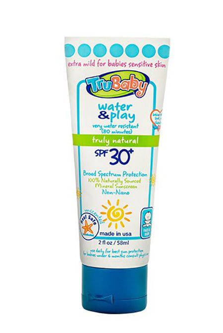 Best Natural Sunscreens for Babies - TruBaby Water and Play Sunscreen Lotion