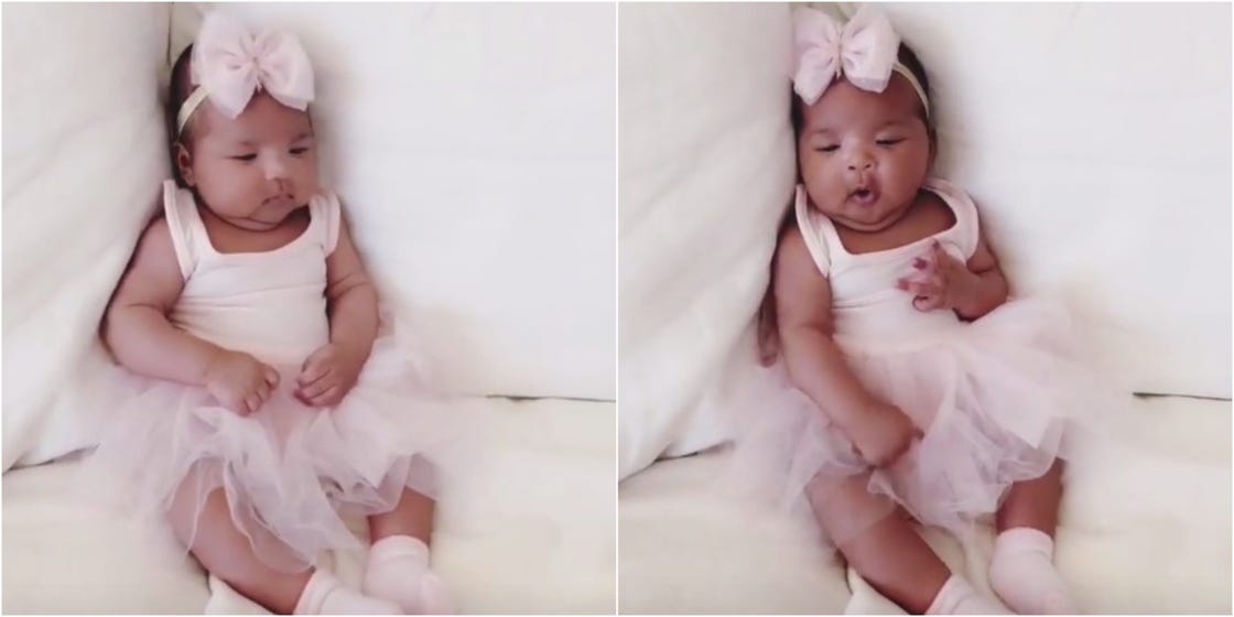 Khloé Kardashian Shared A Video Of Baby True Thompson Sneezing In A ...