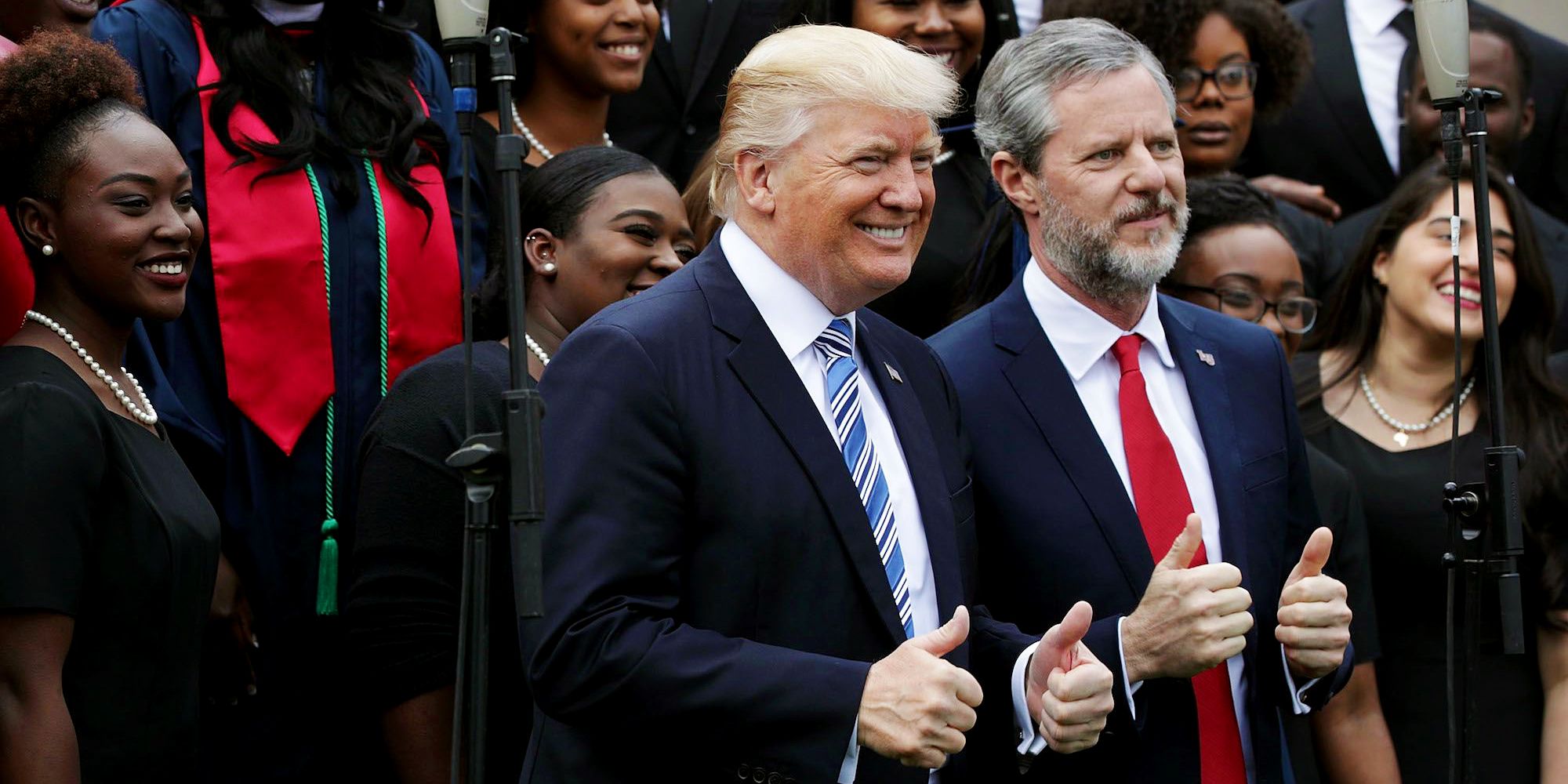 Evangelical Leaders Defend Trump After Stormy Daniels Hush Money Report