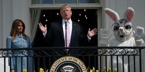 President And Mrs Trump Host Annual White House Easter Egg Roll